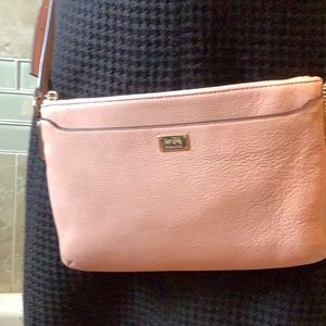 Coach pale pink crossbody small purse